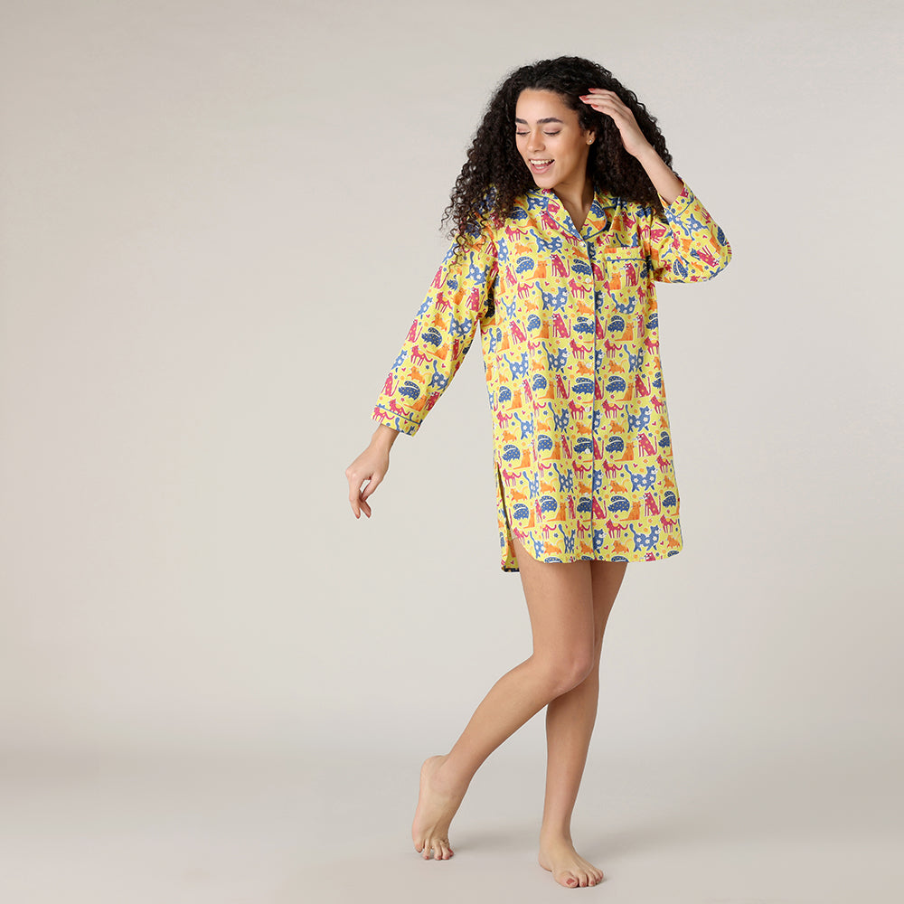 Cat Coffee Nightwear (ON SALE) main image 1