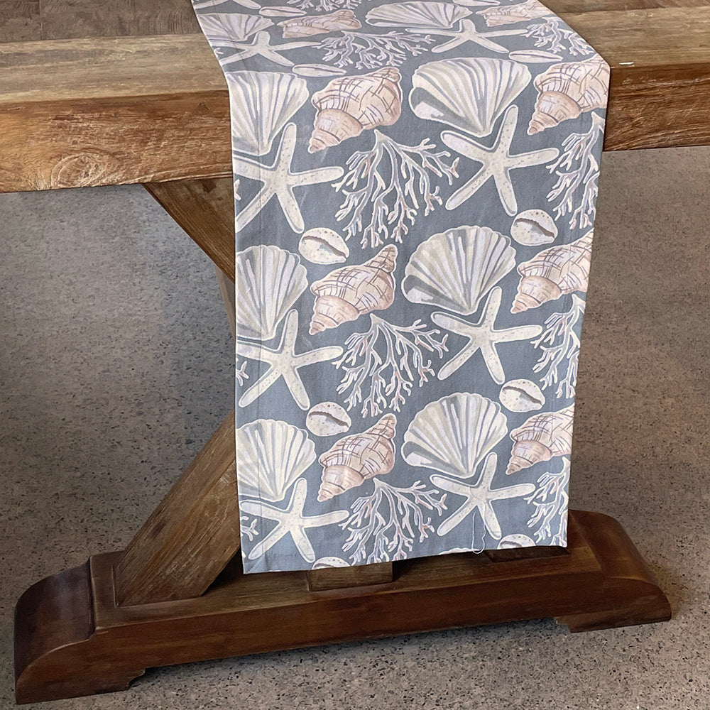 Shell Table Runner Shells Runner – The Mahogany Store
