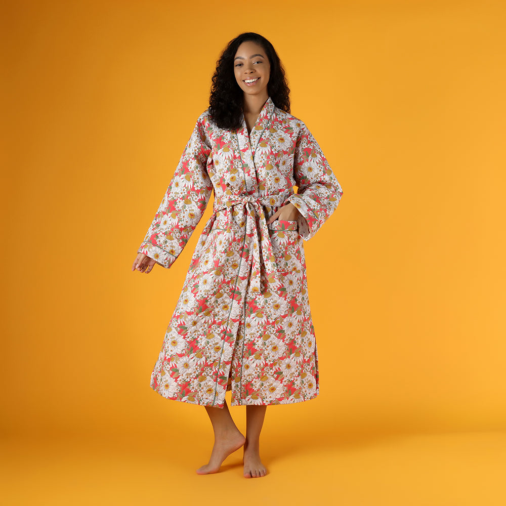 Lucy Quilted Robe – The Mahogany Store
