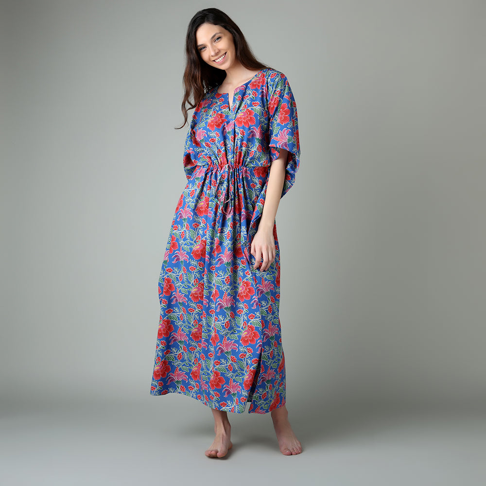 clarence maxi dress Clarence Indigo Kaftan – The Mahogany Store